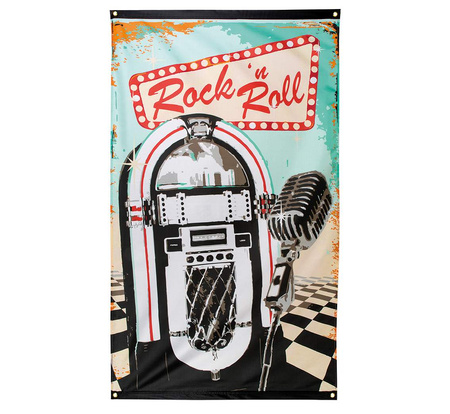 Flaga Rock'n Roll, 150x90cm
