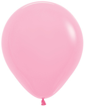 Balony Bubblegum Pink 18", 25 szt