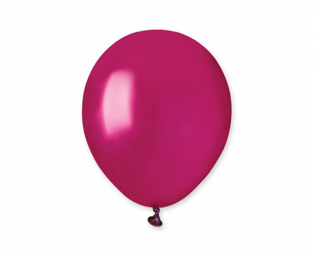 Balony AM50 metal 5" - bordowe 52/ 100 szt.