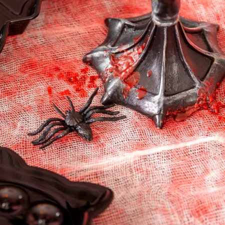 Halloween dekoracja Pająki 12 szt.