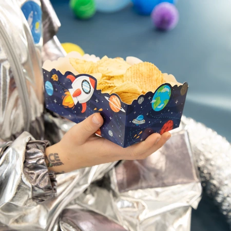 Pudełko na chipsy Kosmos 6x15cm 3szt.