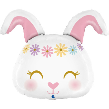Balon foliowy Hipple Bunny 24" , Uroczy zajączek