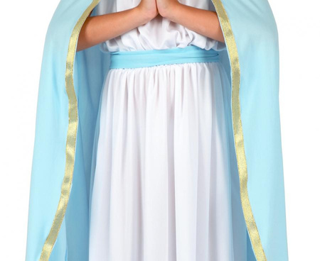 Zestaw Maria (sukienka, peleryna z kapturem, pasek), rozm. 110/120 cm