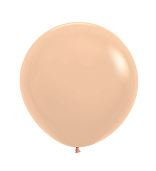 Balony Pastel Matte Malibu Peach 24", 1szt