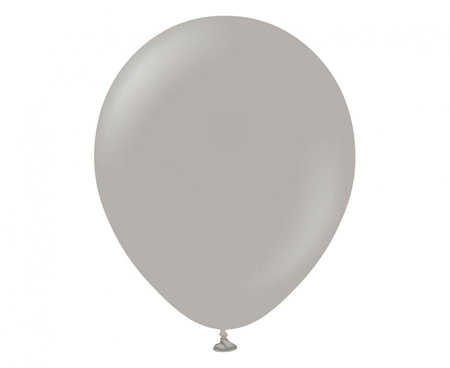 Balony Beauty&Charm, pastelowe, szare 18" / 5 szt.