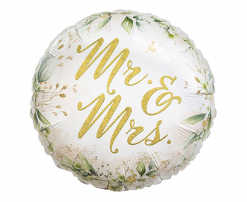 Balon foliowy Mr and Mrs, 18"