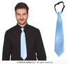 Delikatnie niebieski Krawat, 45cm