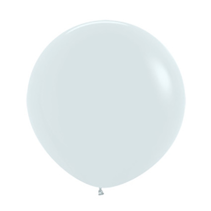 Balony White Pastel 24", 3 szt