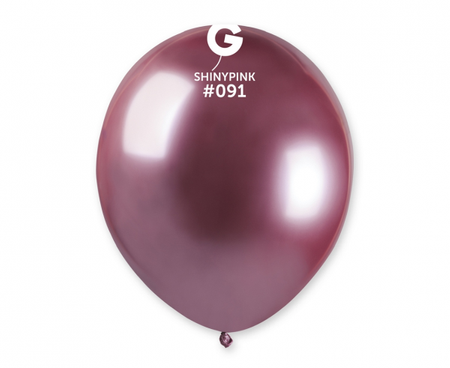 Balony AB50 shiny 5" - różowe 91/ 100 szt.