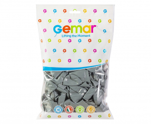 Balony G110 pastel 12" - szare 70/ 100 szt.