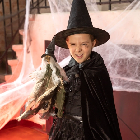 Dekoracja Halloween wisząca Straszna Czarownica