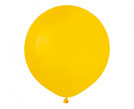 Balony G150 pastel 19" - żółte 02 / 1 szt 