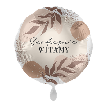 Balon foliowy 18" Welcome - Serdecznie Witamy