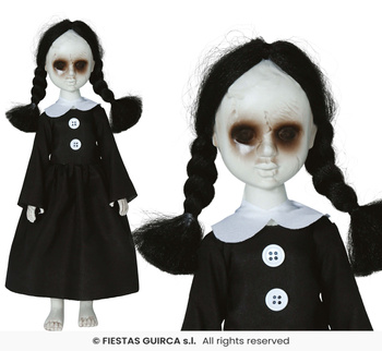 Dekoracja wisząca "Straszna Lalka", 30cm