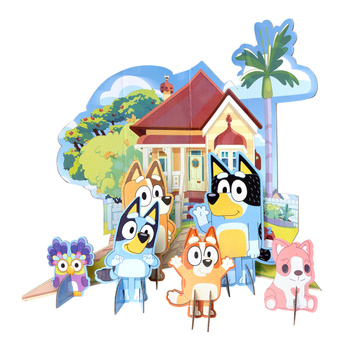 Dekoracja stołu "Bluey", 7 części