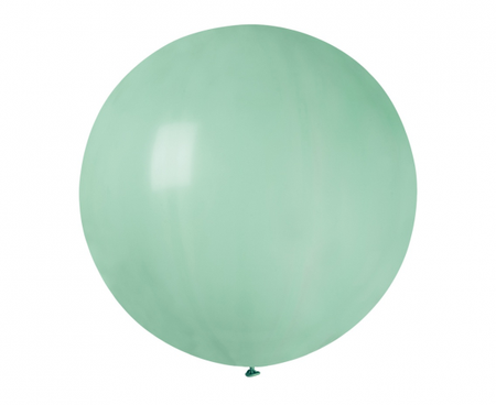 Balon G220 pastel kula 0.75m - turkusowo-zielona 50 (macaron)