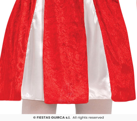 Strój dla dzieci Czerwona Muszkieterka, rozm. 129-137 cm