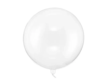 Balon Kula, 40cm, transparentny
