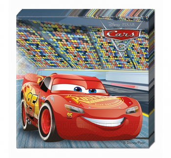 Serwetki "Cars 3" 33x33 cm, 20 szt.