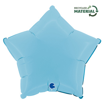 Balon Grabo Gwiazda Matte Blue (matowa niebieska) 18" - 46 cm