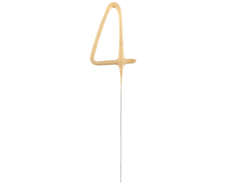 Złota cyfra 4 (zimny ogień)