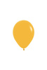 Balony Mustard 5", 50 szt