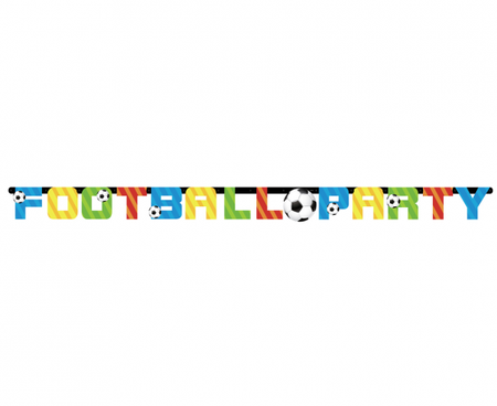 Girlanda papierowa Piłka Nożna - Football party, 160 cm