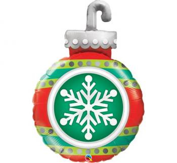 Balon foliowy "Bombka na choinkę"
