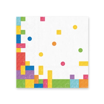 Serwetki Klocki 10szt.