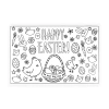 Wielkanocna podkładka kolorowanka pod talerz 46x30 / 6 szt.