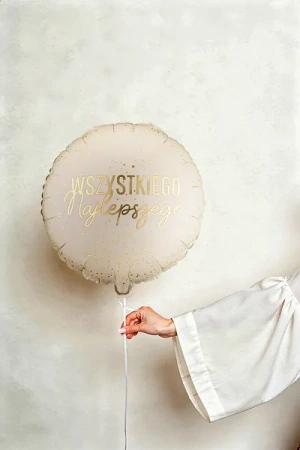 Balon foliowy pastylka ''Wszystkiego Najlepszego'', 35x35 cm, mix