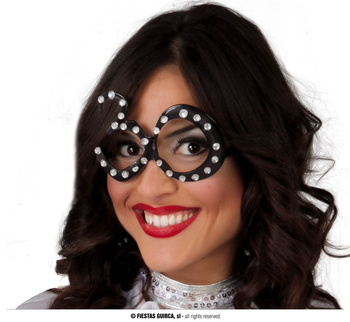 Okulary z cekinami na 30ste urodziny