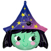 Balon foliowy Halloween Witch 48 cm x 48 cm