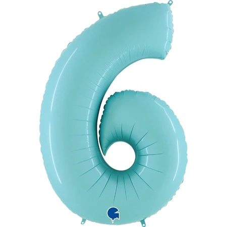 Balon foliowy Grabo Pastel Blue 6 - 26"/66cm