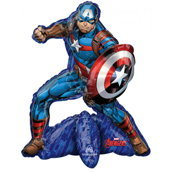 Balon Avengers Captain America, stojący