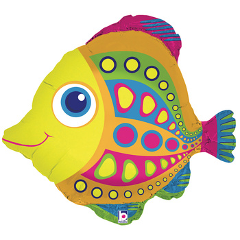 Balon Grabo 21" Kolorowa Rybka Chip