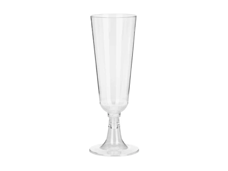 Kieliszki plastikowe do szampana, 150 ml