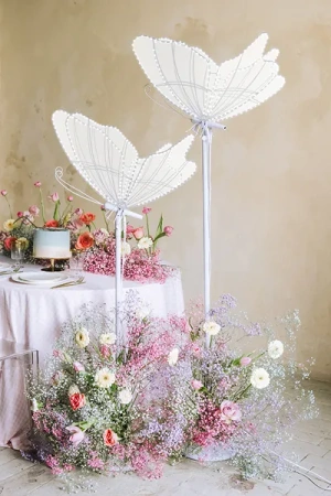 Dekoracja Motyl LED, 80cm