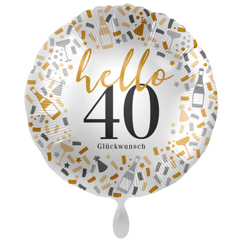 Balon foliowy 18" Hello 40