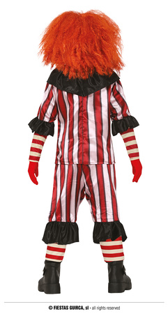 Strój Klaun z horroru dla chłopca,7-9 lat