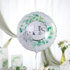 Balon foliowy IHS Eukaliptus srebrny 45cm