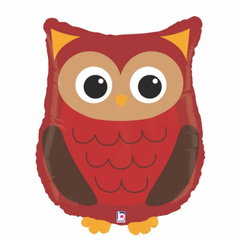 Balon foliowy 26"/ 66 cm Woodland Sowa