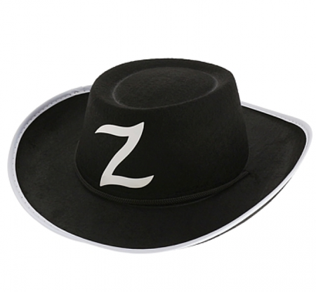 Kapelusz "Zorro", rozmiar S