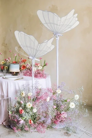 Dekoracja Motyl LED, 60cm