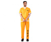 Zestaw dla dorosłych Pomarańczowy więzień (top, spodnie), rozm. uniw.