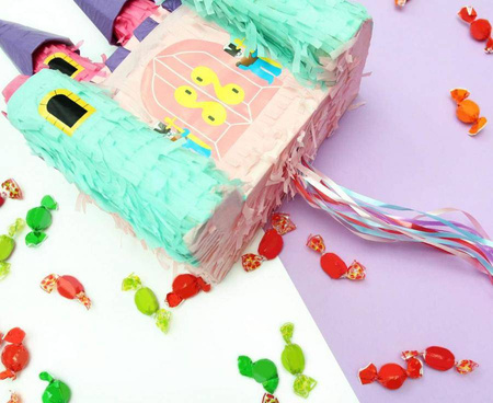 Piniata Zamek Księżniczki, rozm. 25 x 17 x 42 cm