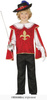 Strój Muszkietera dla chłopca, rozm. 101-109 cm