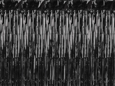  Kurtyna Party, czarny, 100x200cm