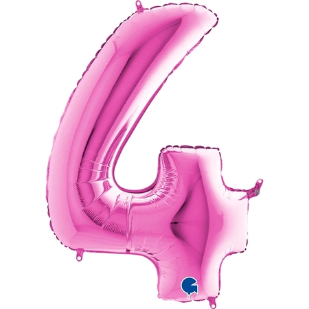 Balon foliowy Grabo Fuxia 4 - 26"/66cm