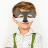 Maska filcowa Wilk 1szt